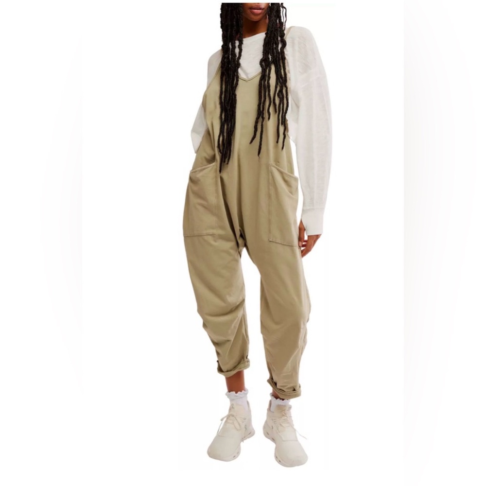 FP Movement Women's Hot Shot Onesie - Sage Stone - NWT